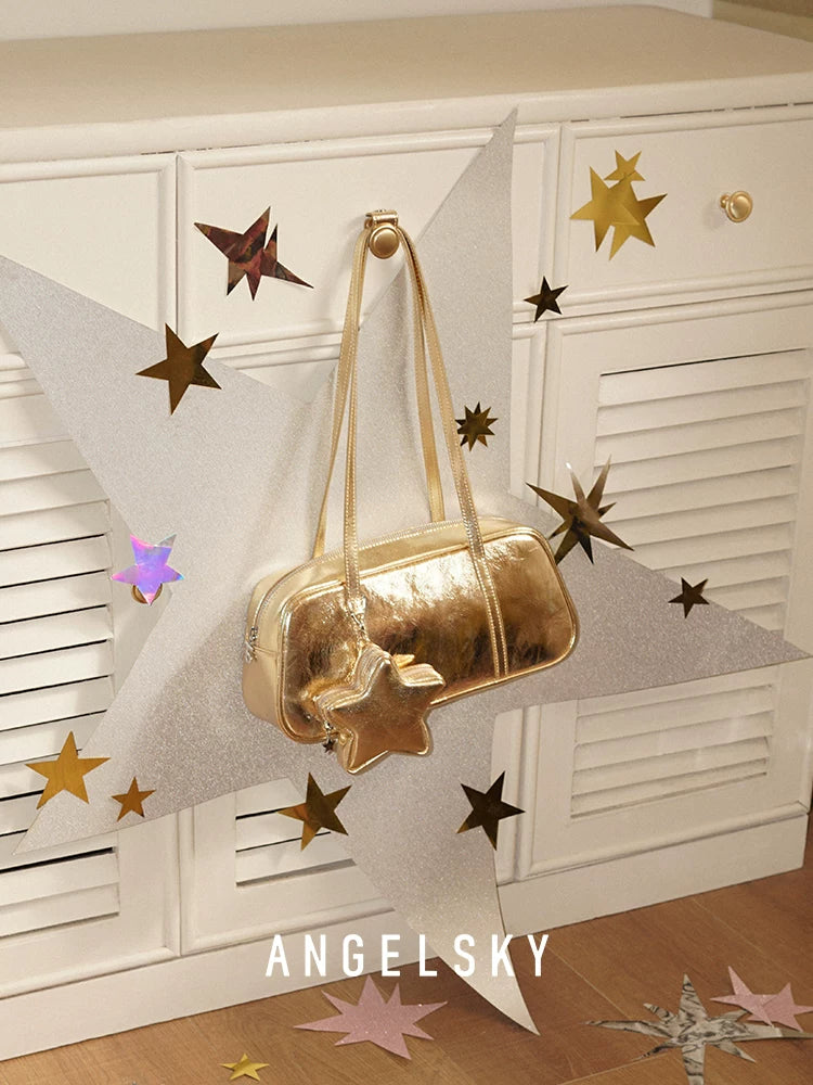 ANGELSKY Vintage Niche Shoulder Bag
