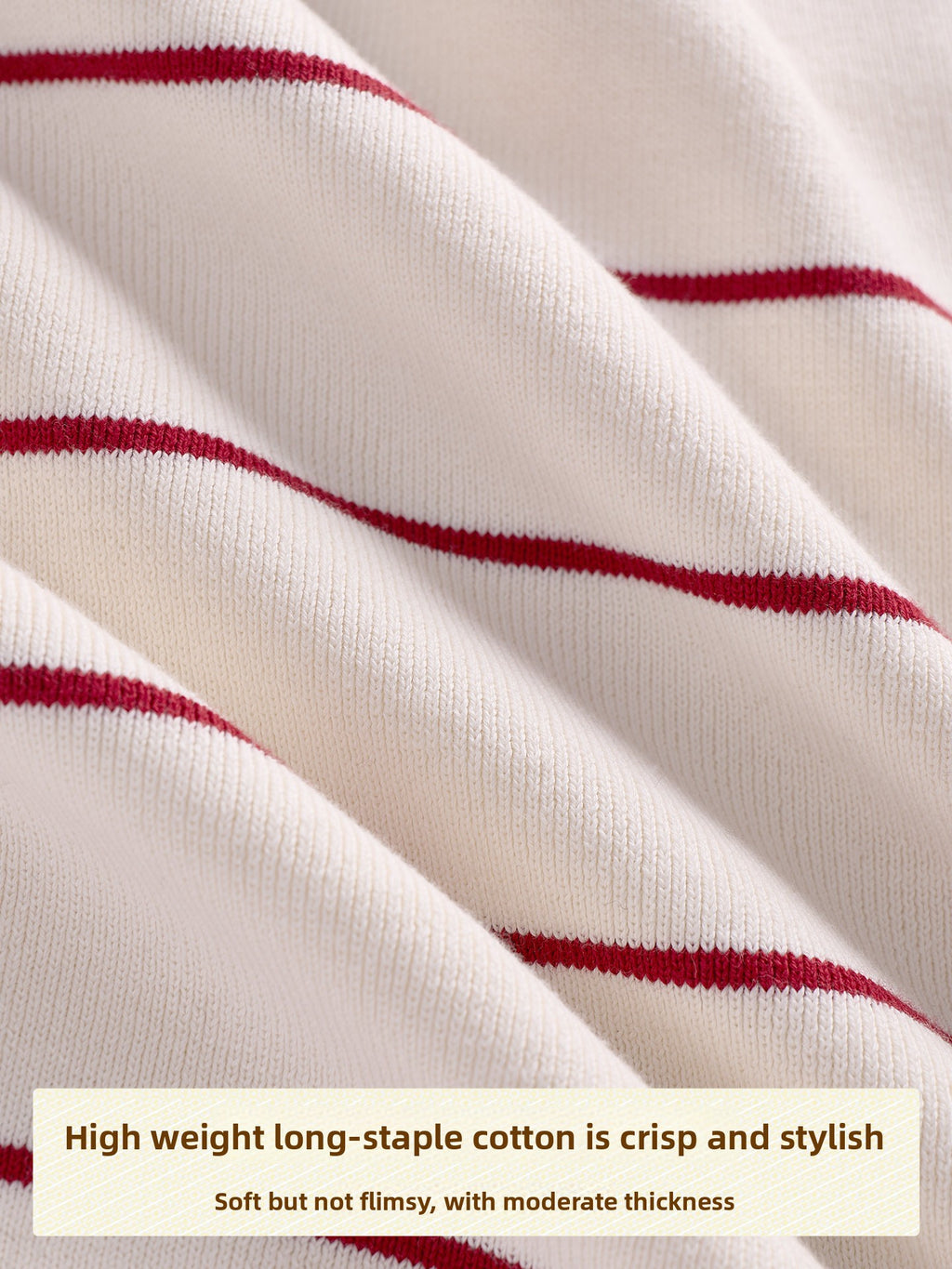 CULTUM Crew Neck Striped Knitted Sweater