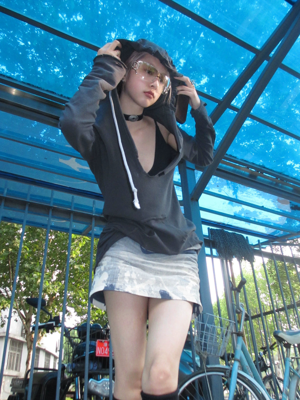 Enteralt Casual Versatile Skirt with Safety Pants