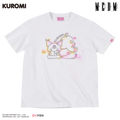 MEDM Graffiti Rhinestone Pattern Casual Tee