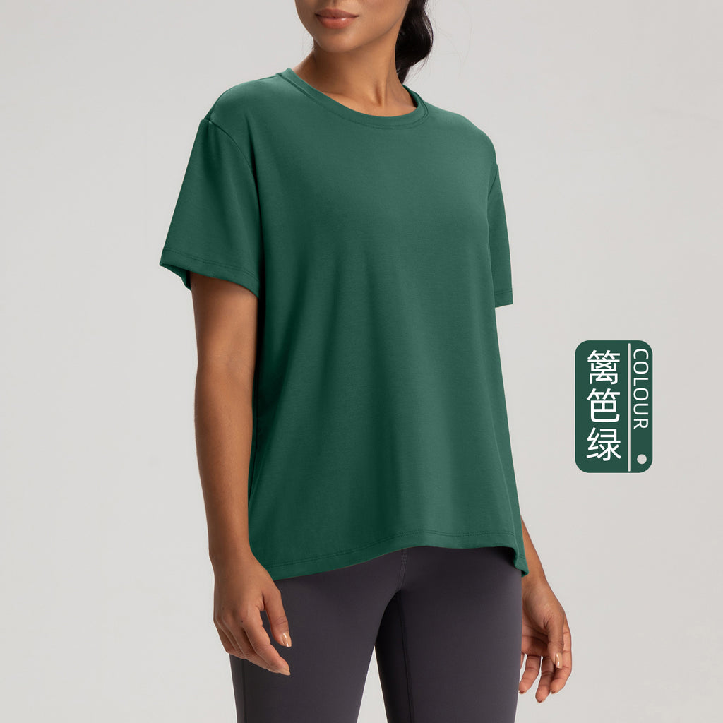 Athena Lulu Crew Neck Naked Breathable Tee