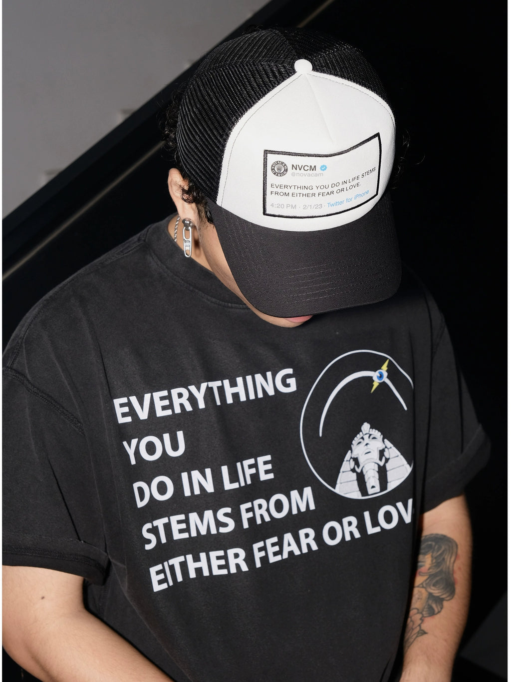 NOVACAM High Street Spoof Fun Slogan Truck Hat