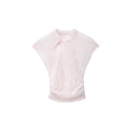 Audwyn Jacquard Hollow Slim Lace Waist Tee