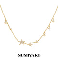 SUMIYAKI Exquisite Niche Star Necklace