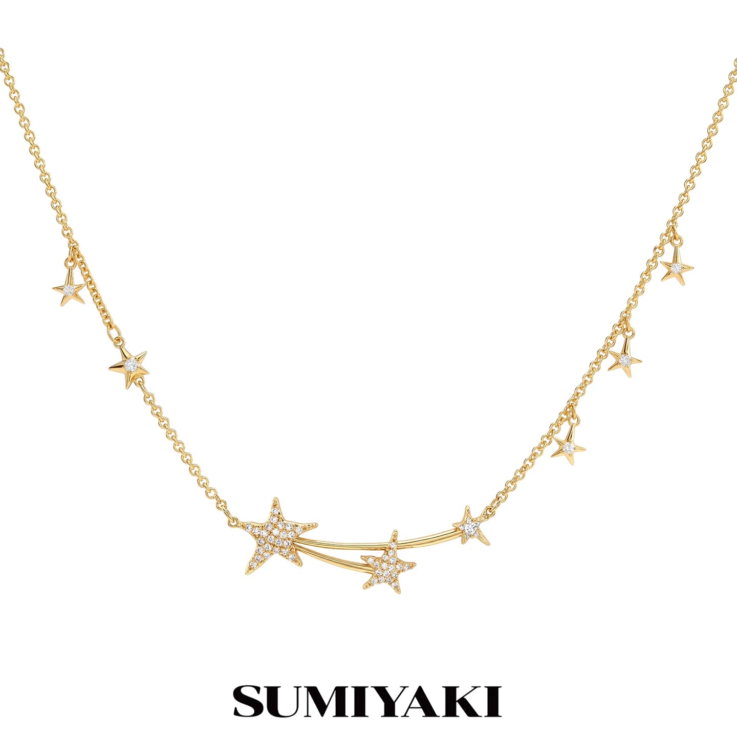 SUMIYAKI Exquisite Niche Star Necklace