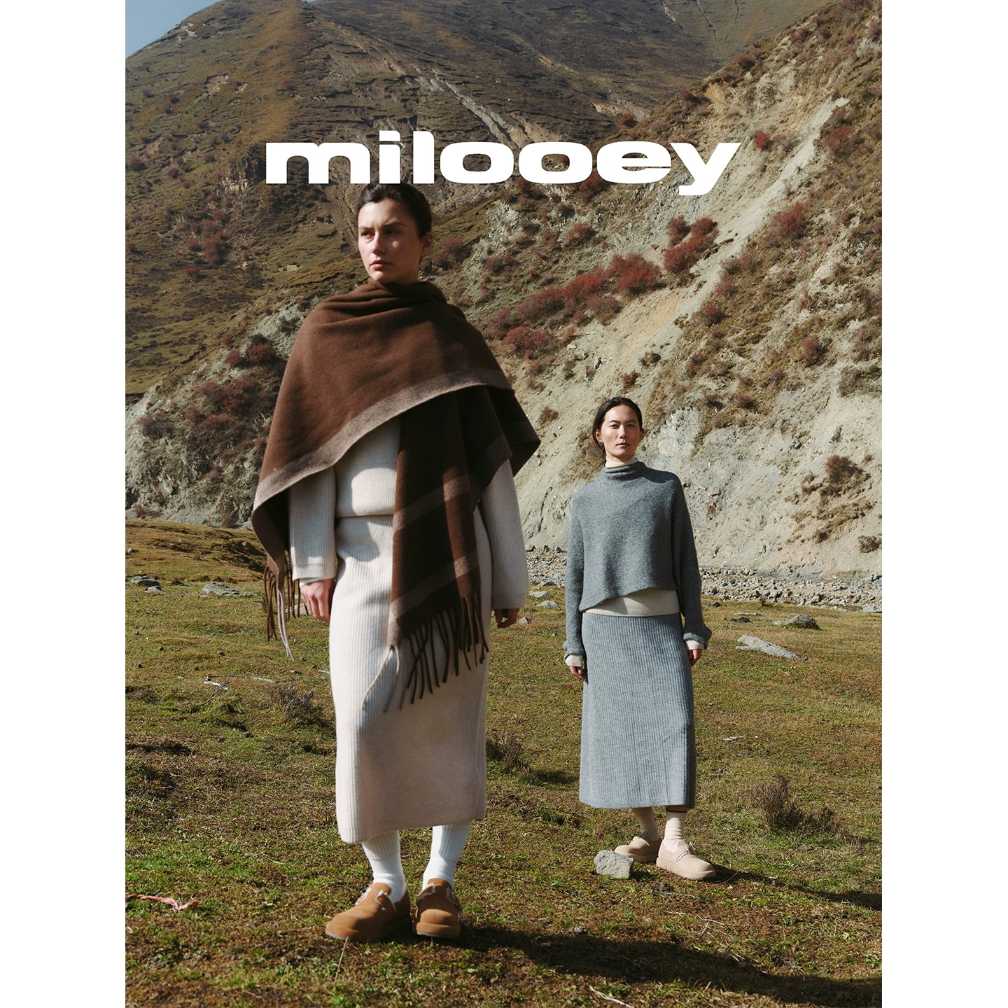Milooey Thick-soled Velvet One-pedal Fluffy Shoes