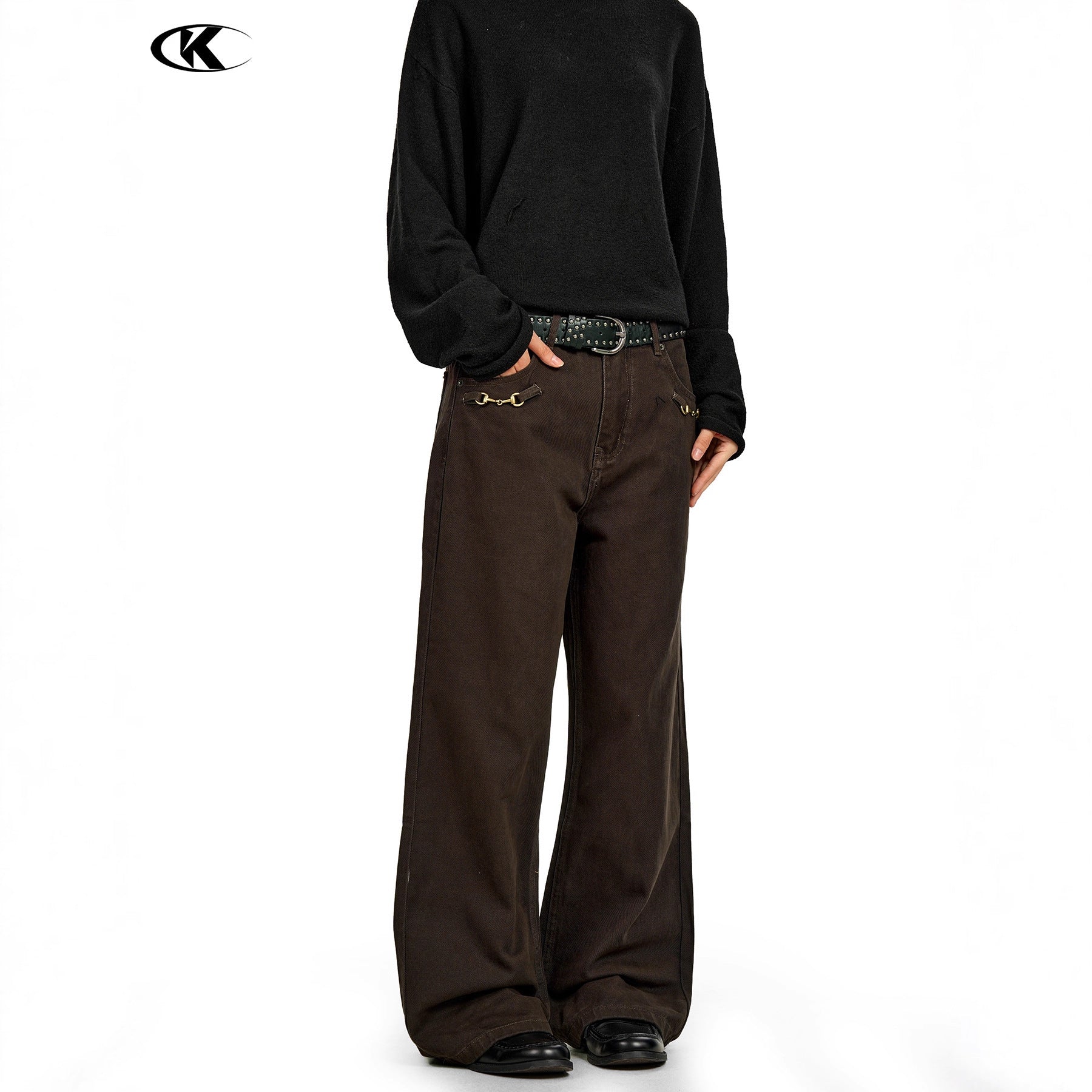11KN Retro Straight Skinny Jeans