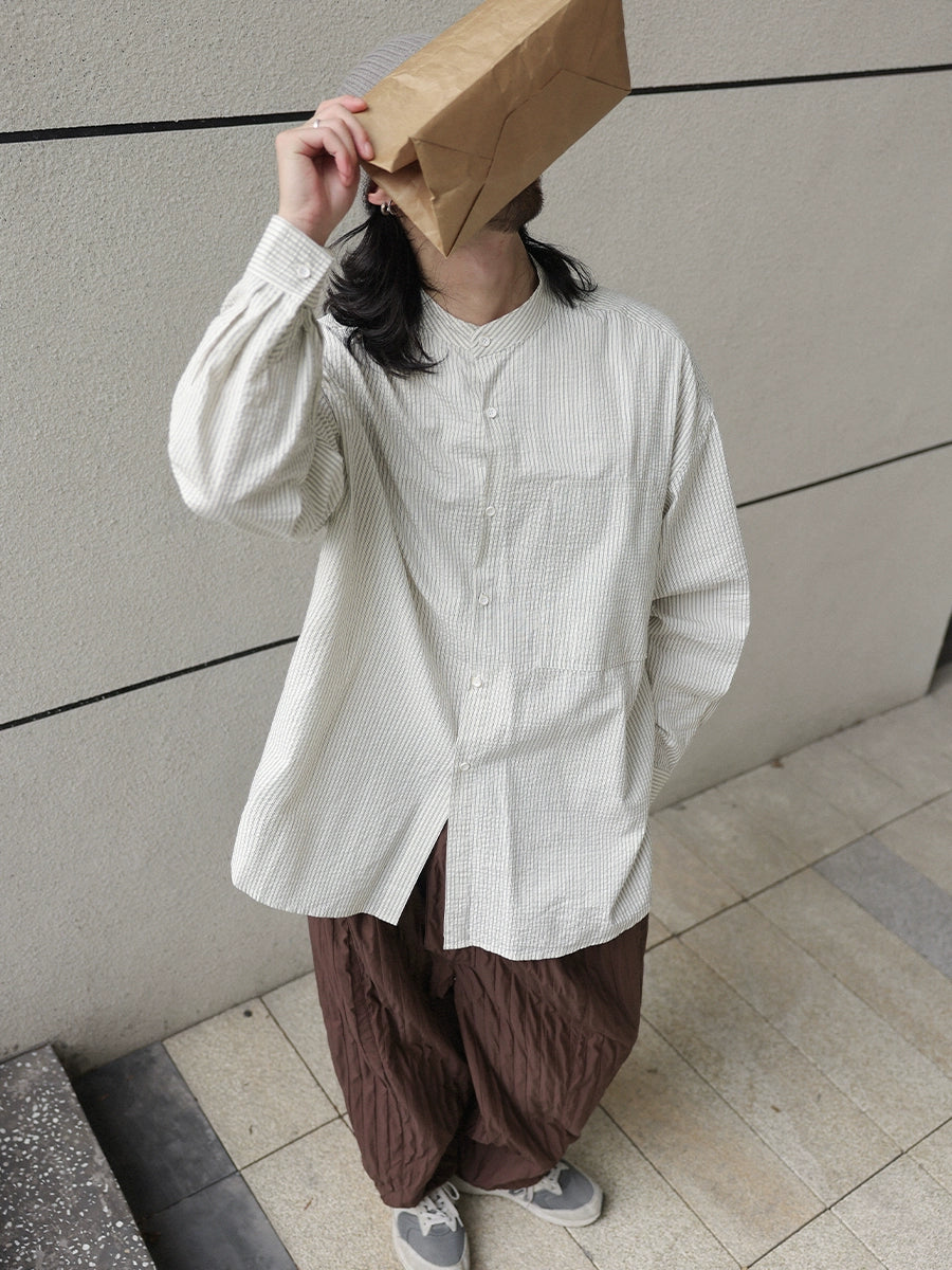 NOEARS Striped Medium and Long Sleeve Shirt