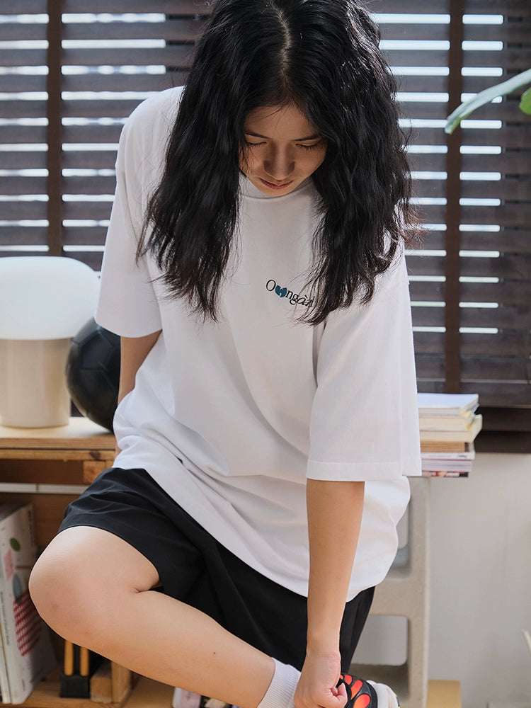 Battles Oolong Ball Shaolin Island Vintage Printing Loose Tee