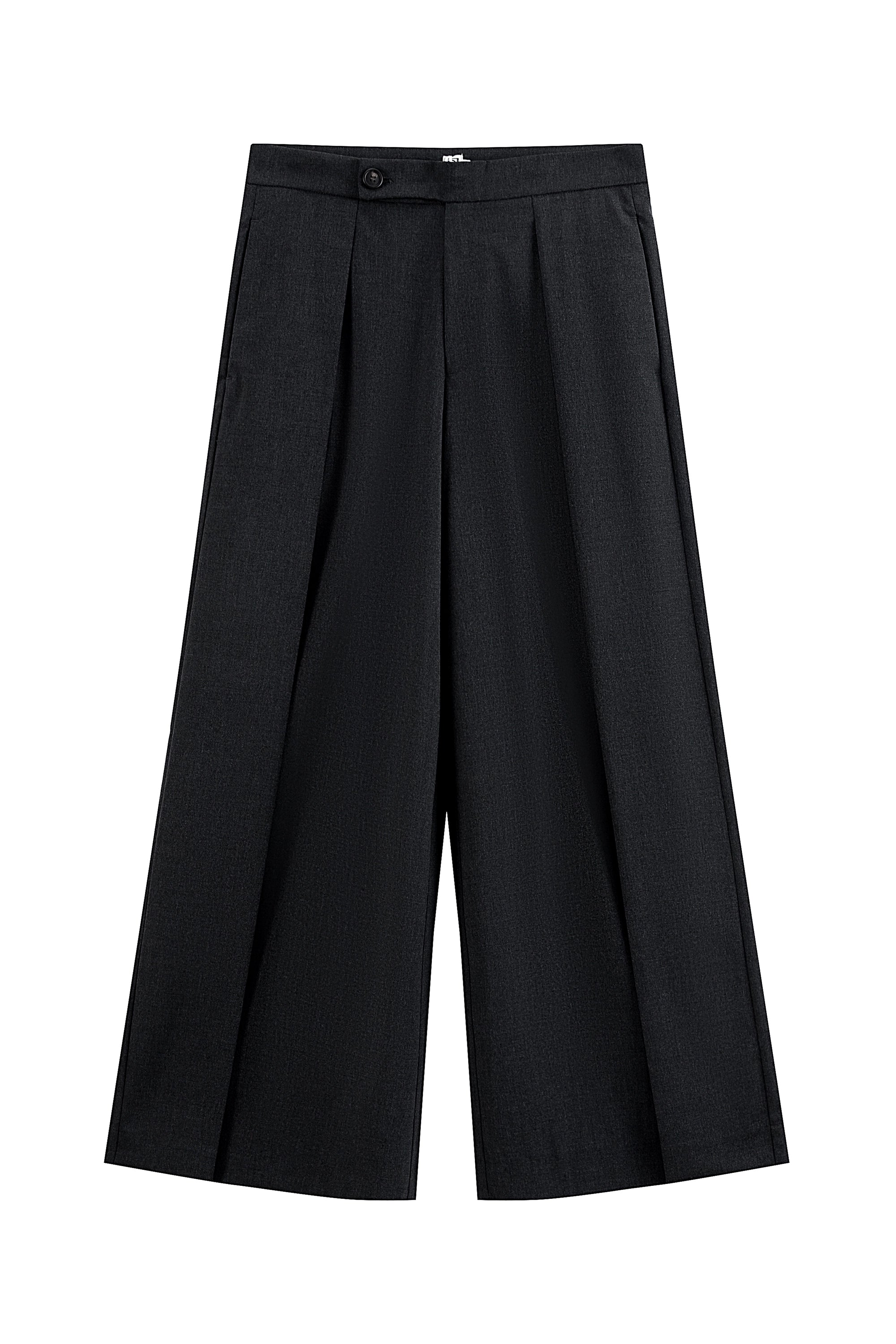 COLN Line-sensitive Flyer Slightly Wide Flared Pants