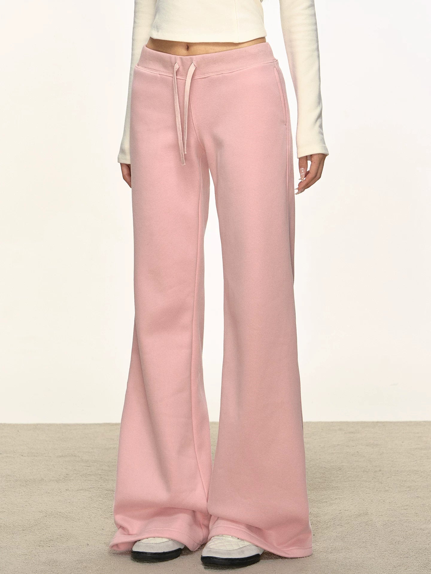 Anna Aneae Drawstring Drape Slim Slim Slim Slim Pants