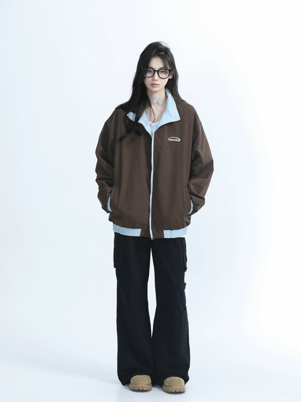 Zuocisankon Vintage Two-sided Loose Jacket