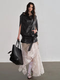 JNYLON Vintage Cape-style Shawl Jacket