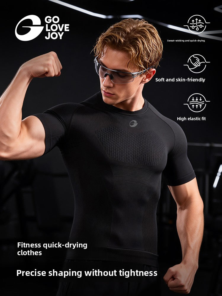 Golovejoy Quick Drying Breathable Tight Sports Tee