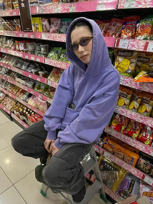 MMBBT Vintage Old Loose Hooded Sweater