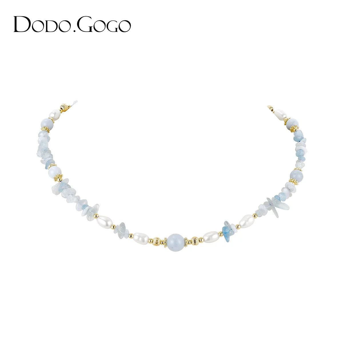 DODOGOGO Light Luxury Niche Premium Pearl Necklace Bracelet