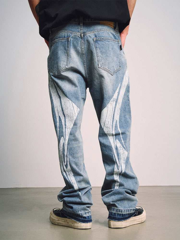 Remedy Trendy Retro Loose Straight Jeans