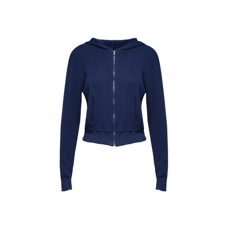 Audwyn Hooded Versatile Knitted Cardigan Jacket