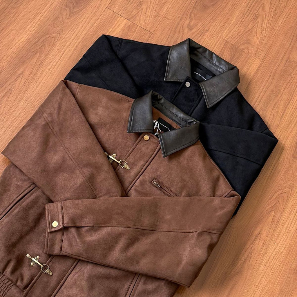 EME Suede White Duck Down  Thickened Thermal Jacket