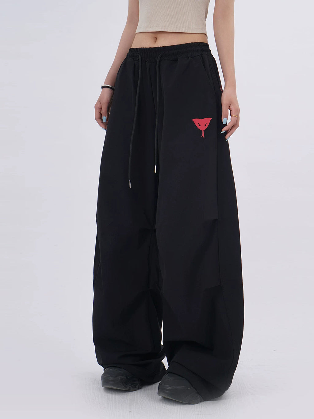 SAMUSAN Wide-Leg Hip Hop Jazz Dance Pants