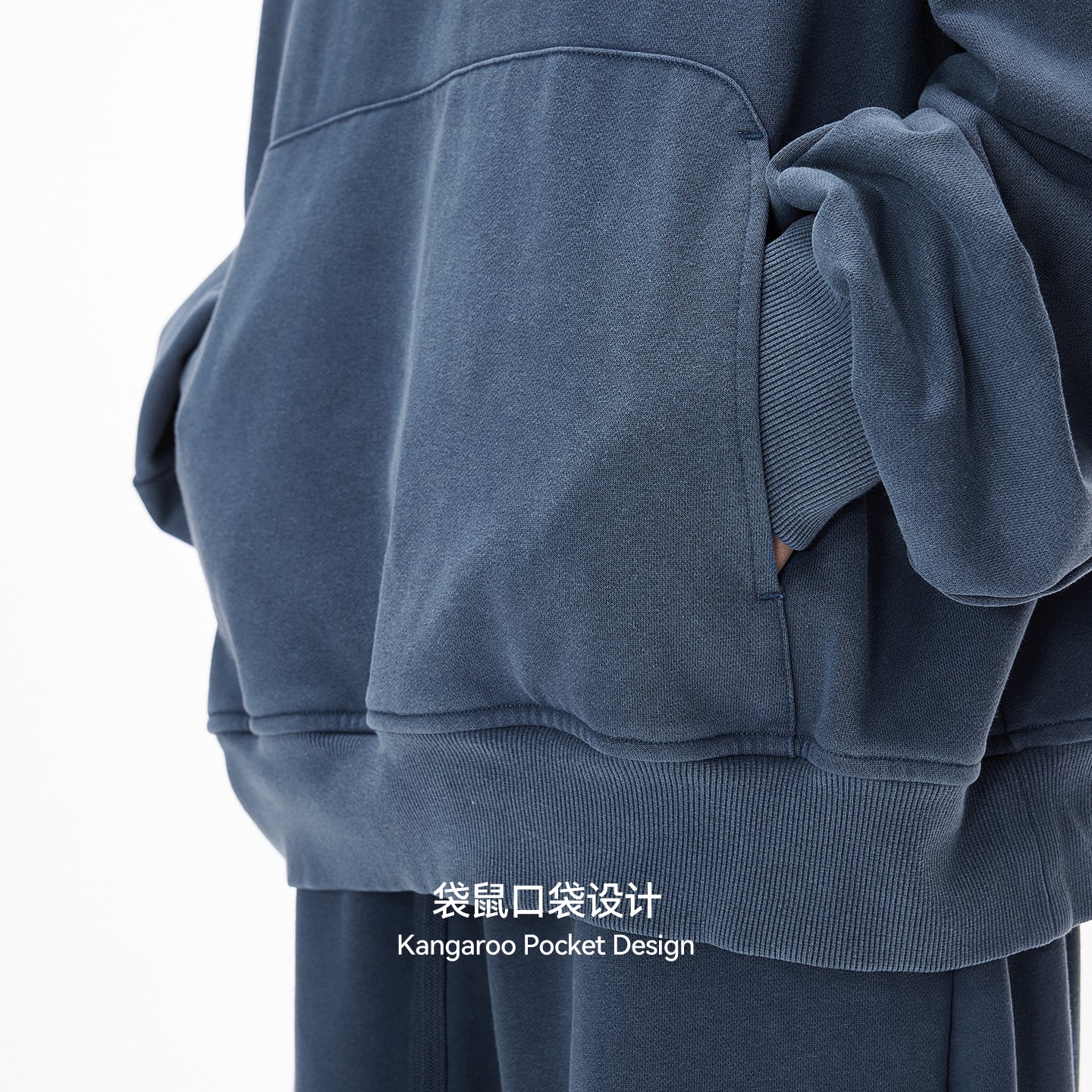 Inflation Washed Old Loose Hooded Jacket