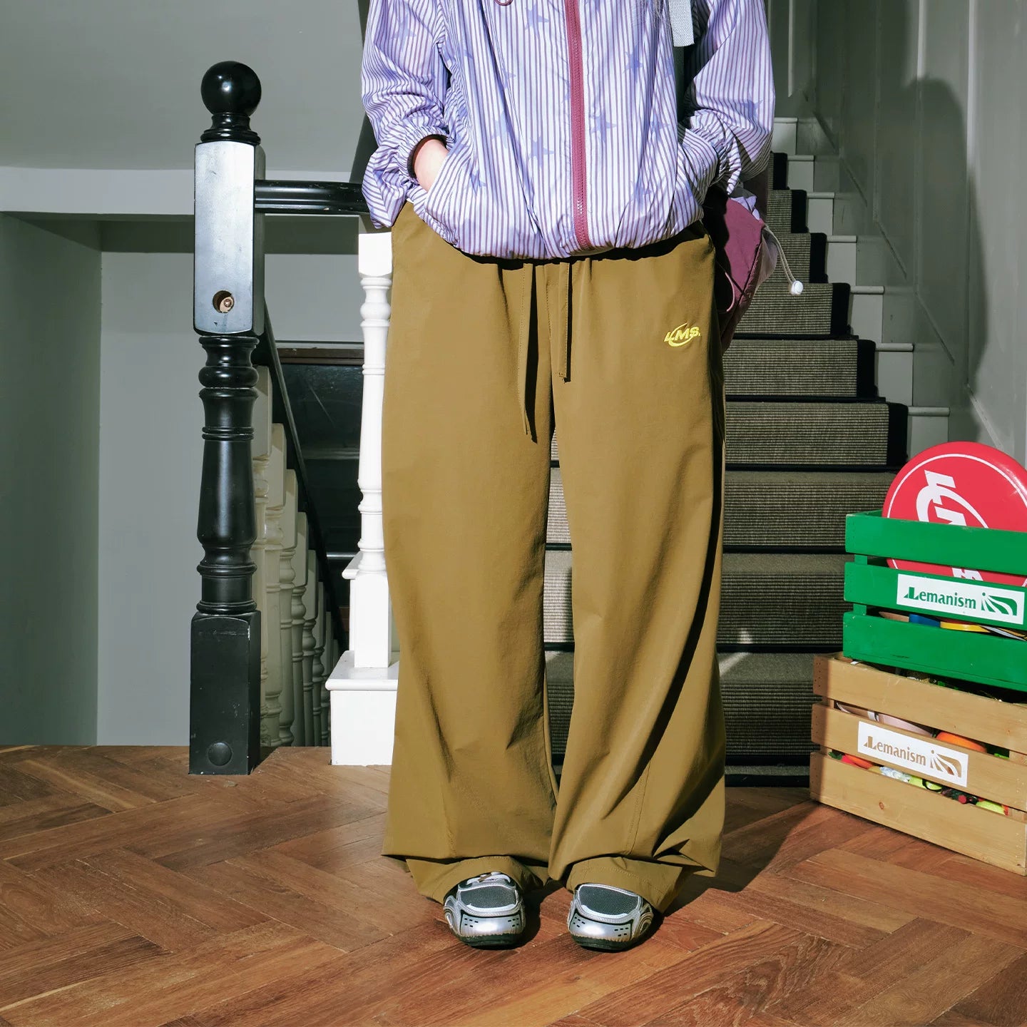 Lemanism Wide-leg Sweatpants