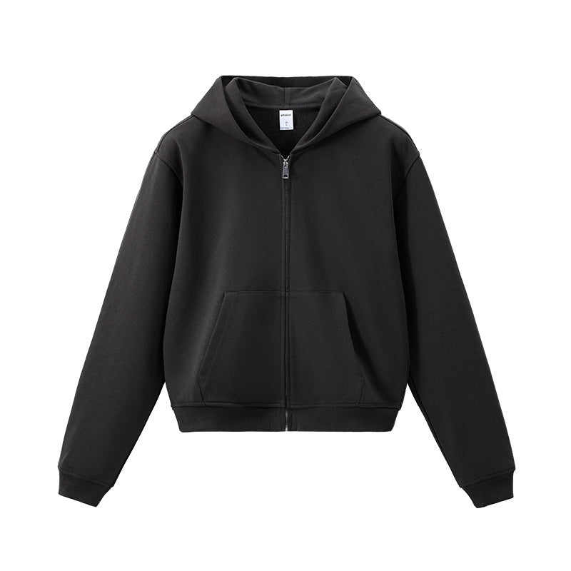 Inflation Short Knit Hooded Jacket