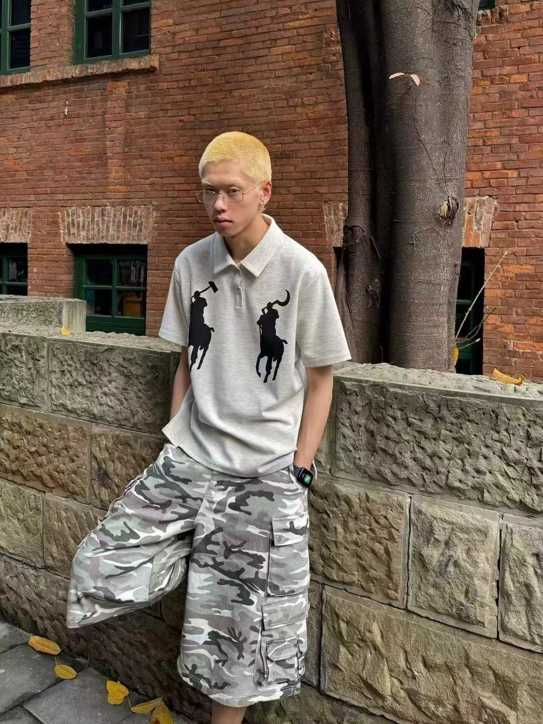 CHAI Original Niche Design Loose Trend Tee