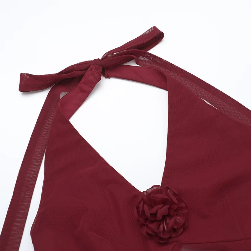 Instunning Neck Slim Dress