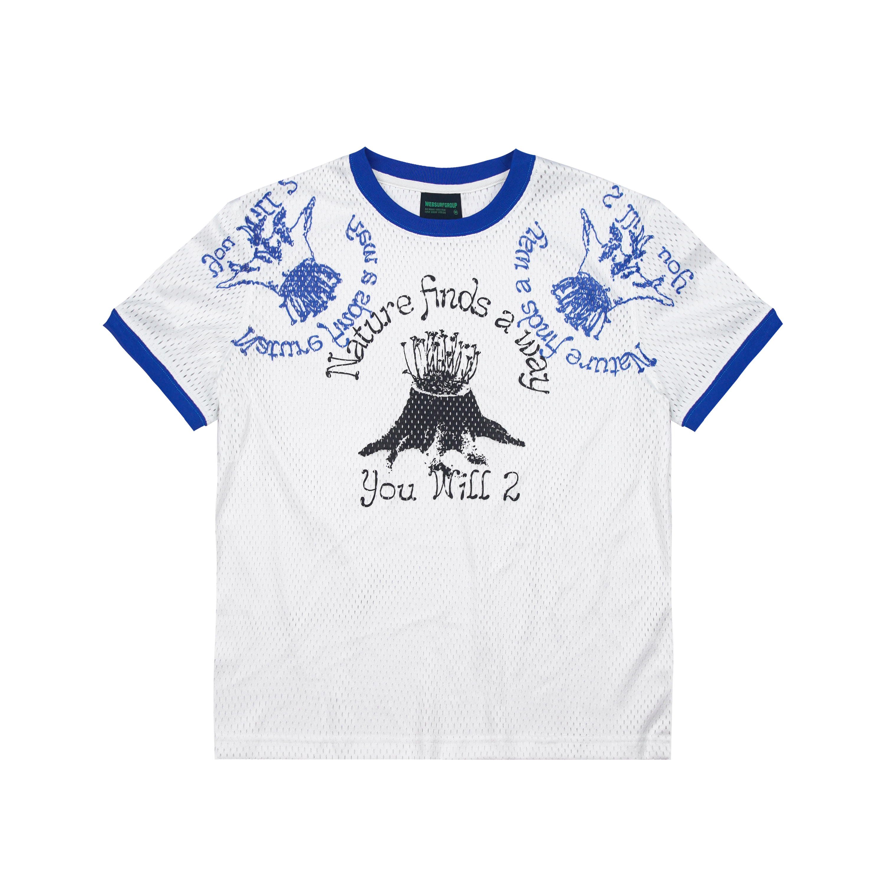 WebSurfGroup Front Shoulder Breathable Versatile Tee
