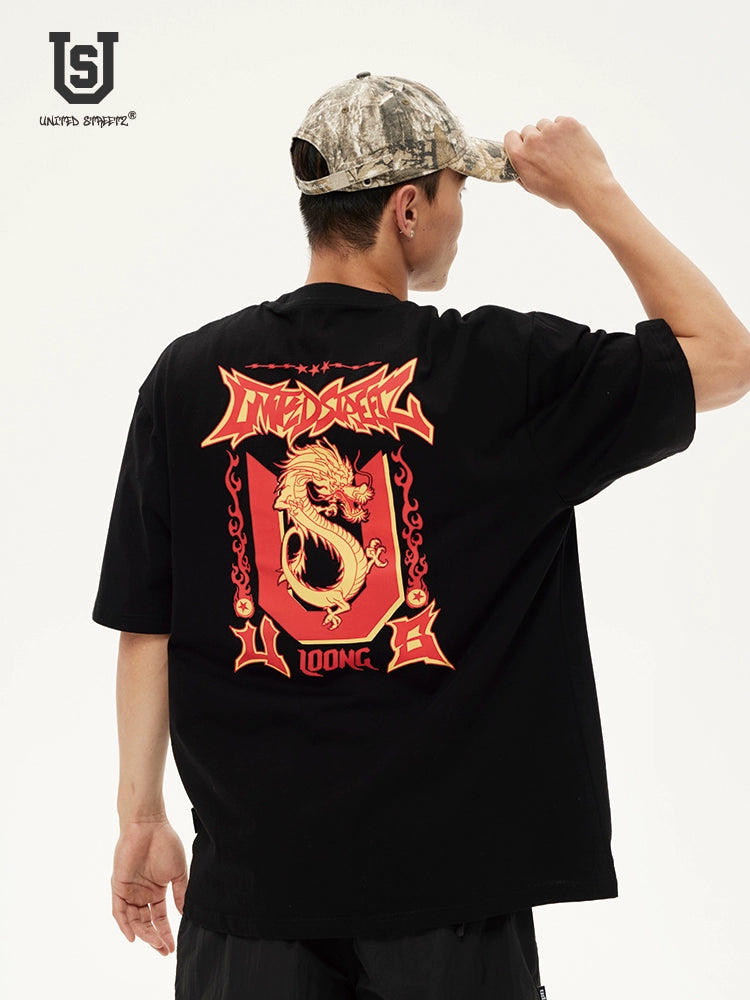 US Street Retro Hip-hop Tee