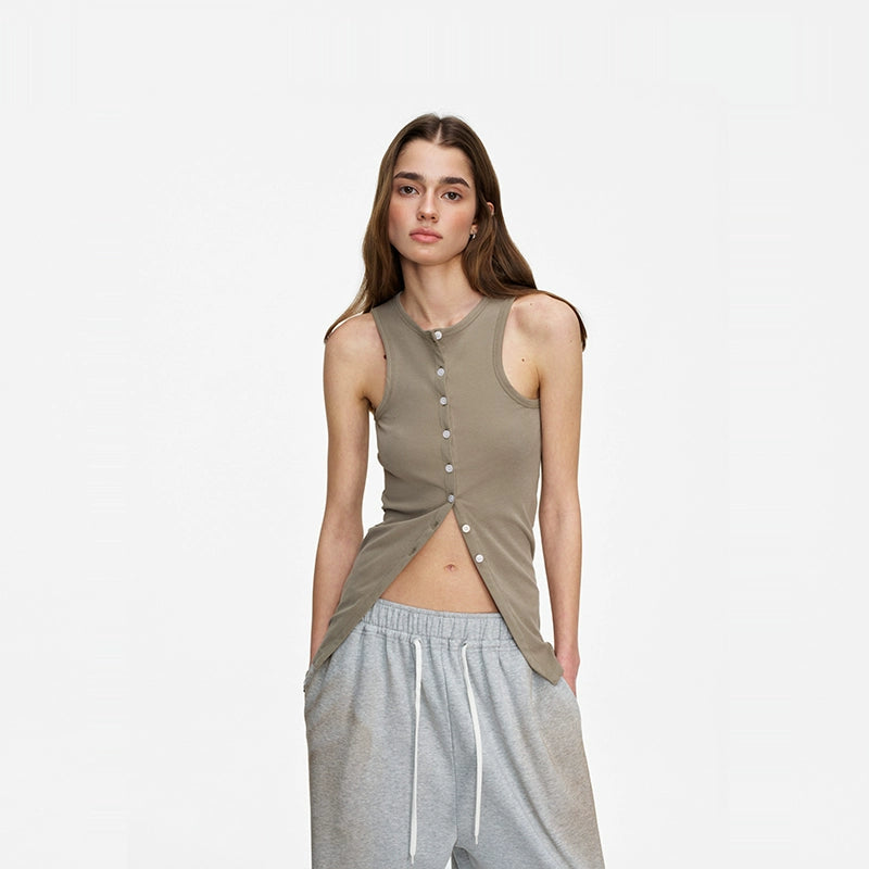 BGT Open Single Breasted Vest