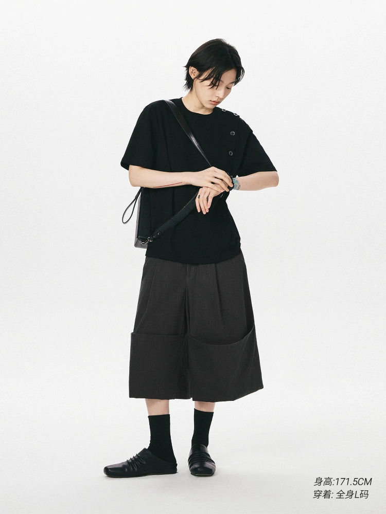 Sameuoo Casual Neutral Cool Tee