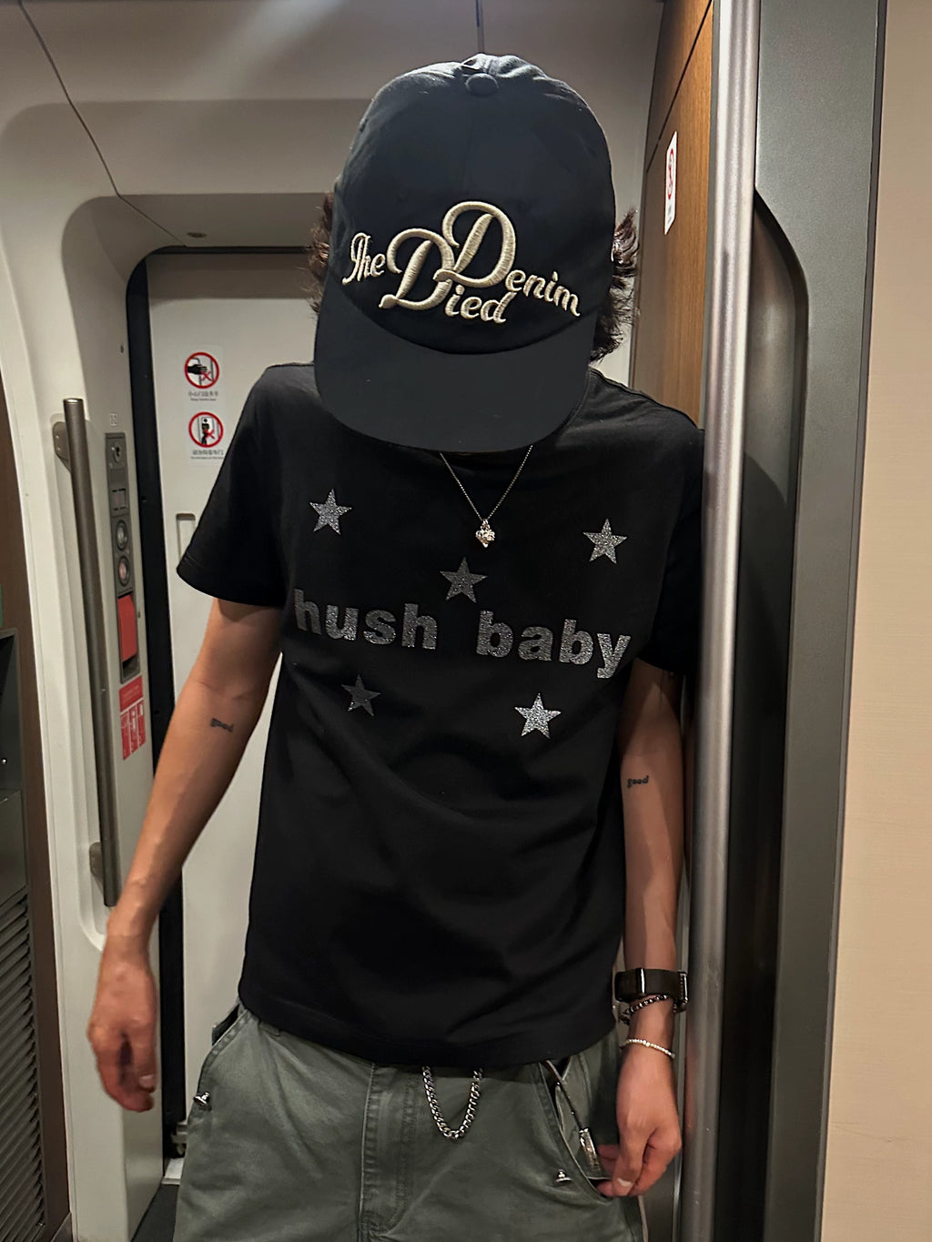 Mcmxciii Star Element Tagline Front Shoulder Tee