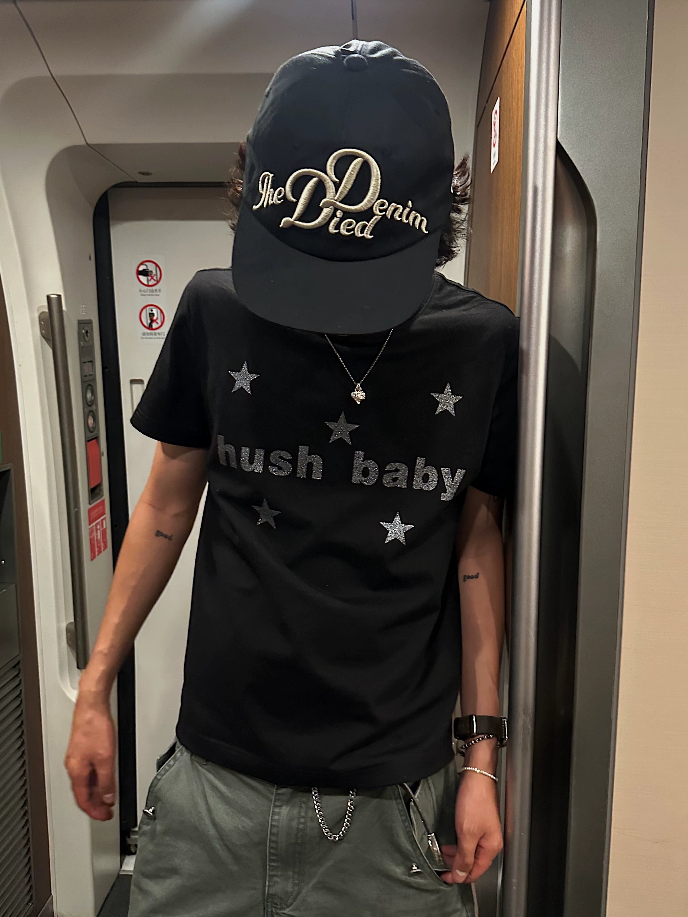 Mcmxciii Star Element Tagline Front Shoulder Tee