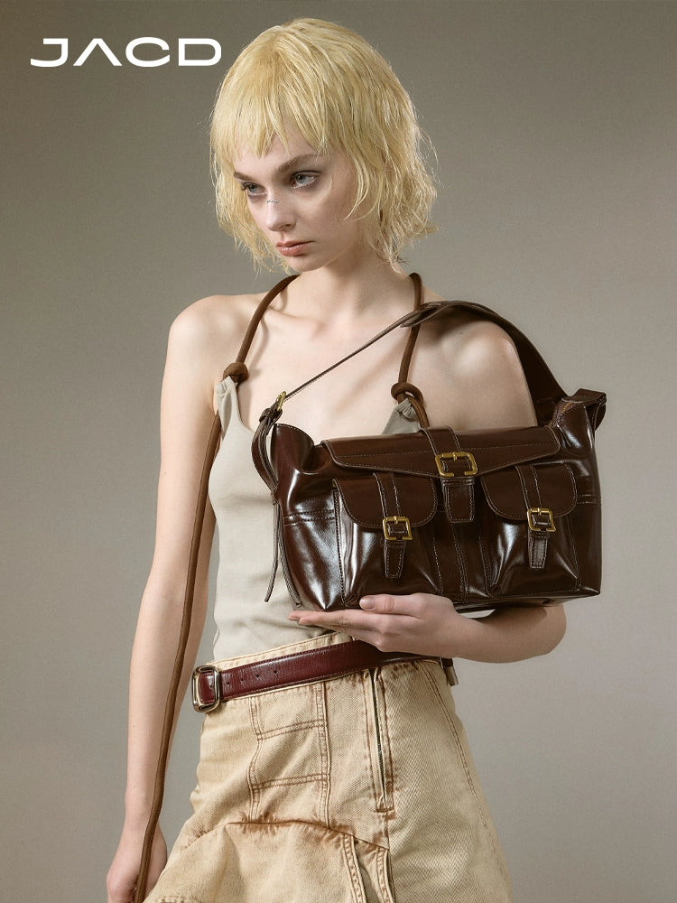 JACD Premium Light Luxury Niche Shoulder Messenger Bag