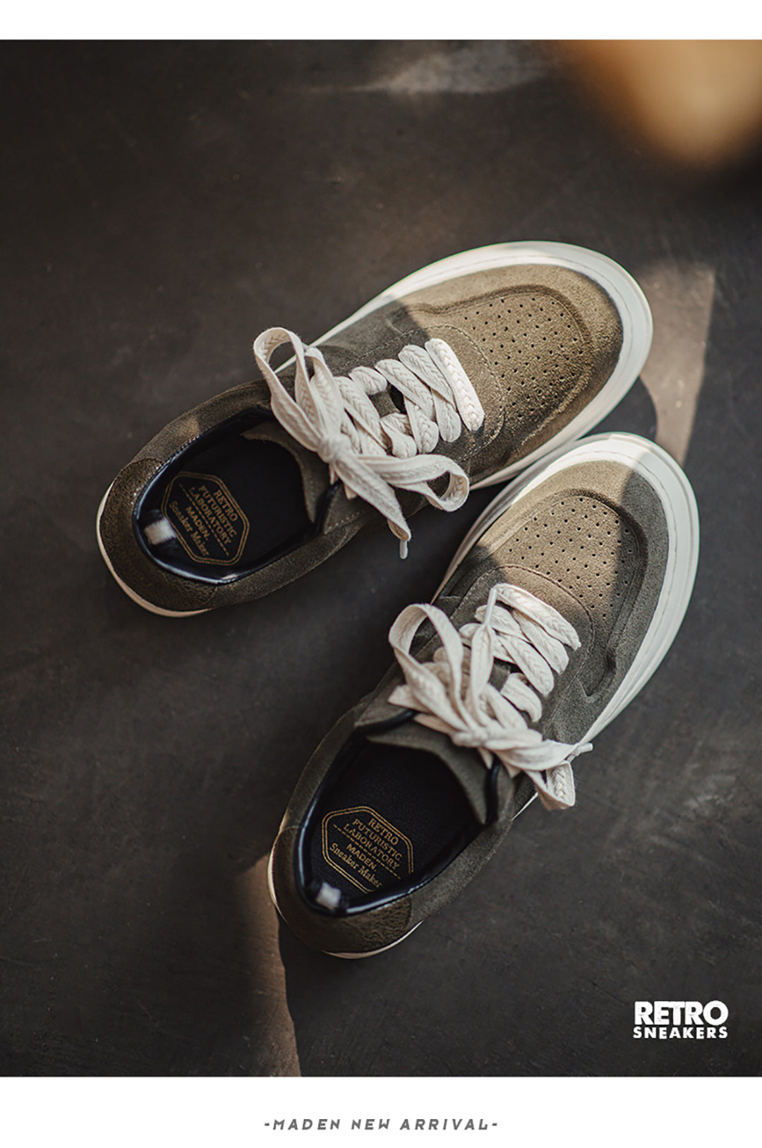 Madden thick-soled upturned leather board shoes