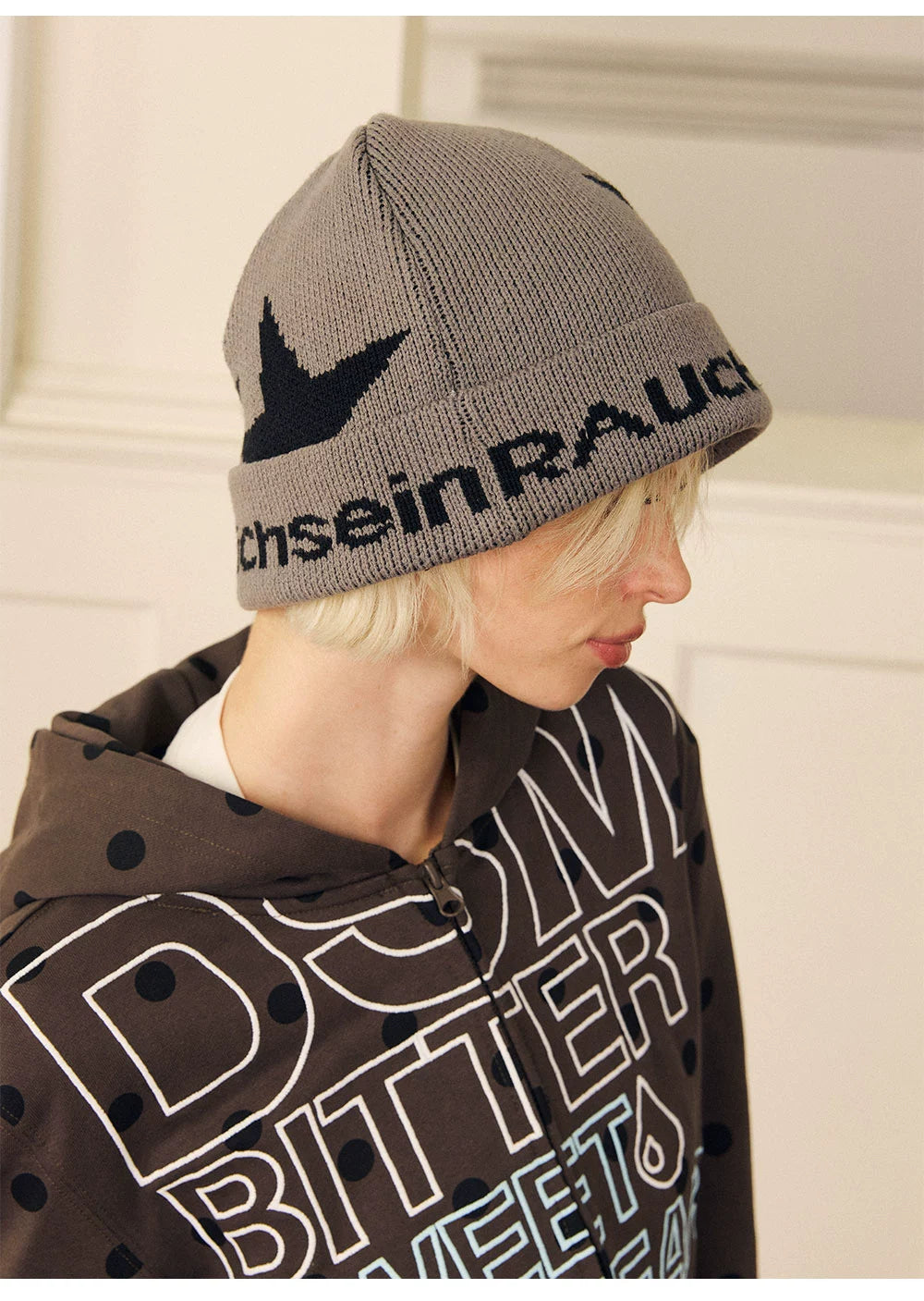 DONSMOKE Star Flanged Wool Hat