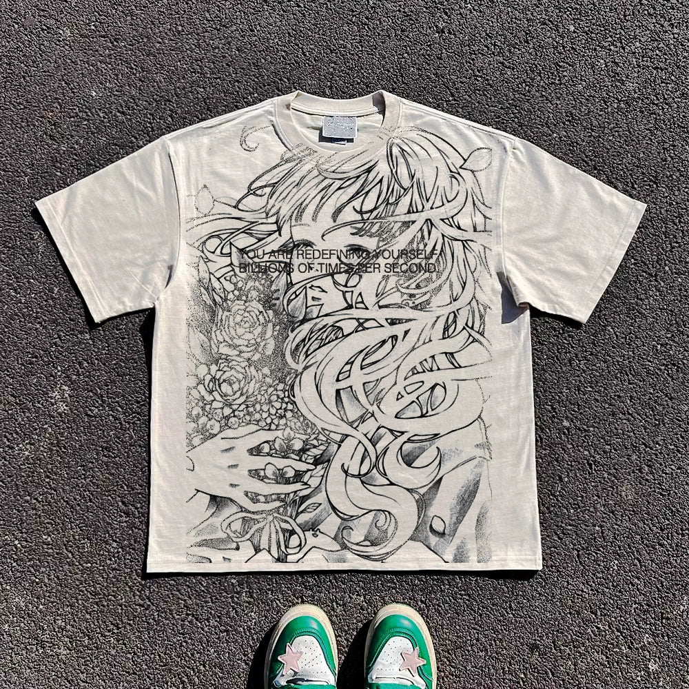 Wang Youbing Studio! REDEFINE 260g 100% Cotton Tee
