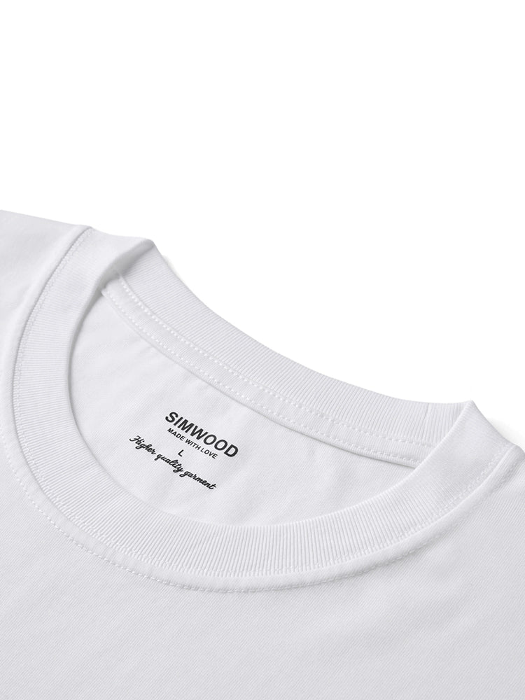 Simwood Basic Casual Versatile Tee