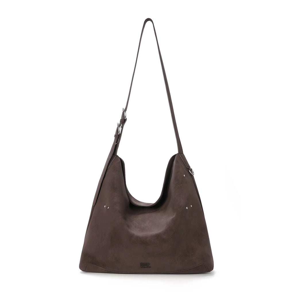 JANDRESS Commuter Soft Leather Crossbody Shoulder Bag