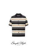 Stay The Night Knitted Short Sleeve Shirt