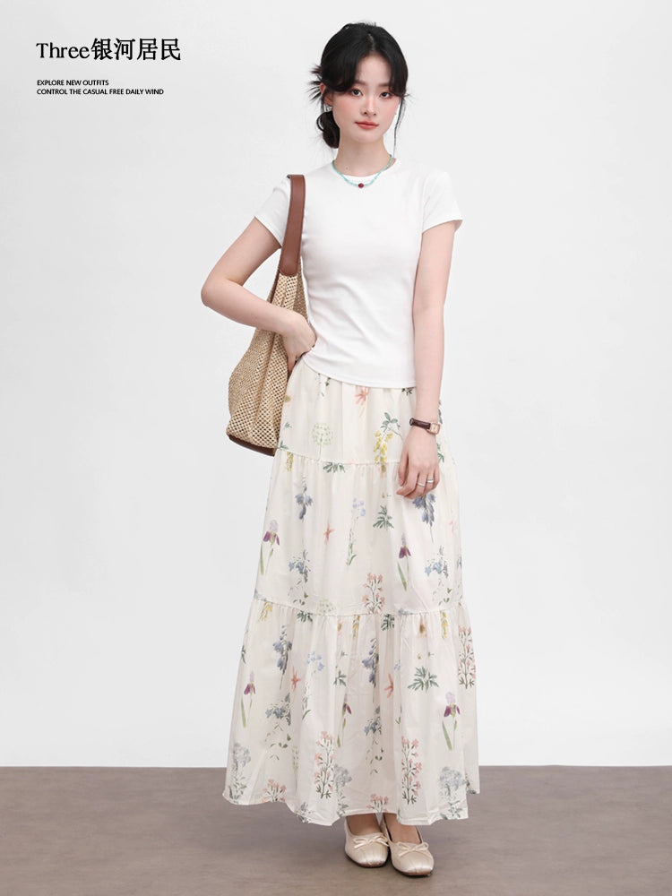 Three Gentle Floral Skirts
