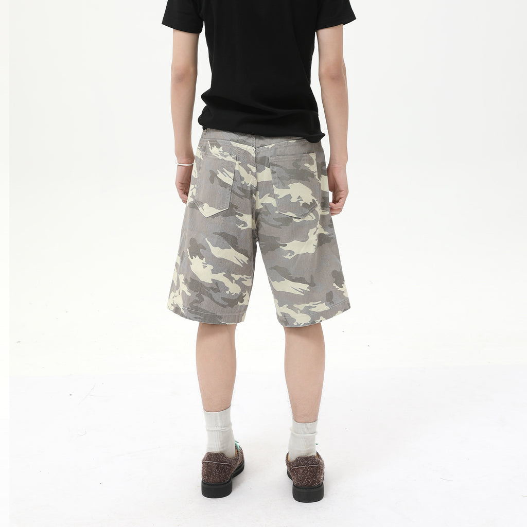 MTLCLOTHES Camouflage Loose Wide Leg Casual Pants