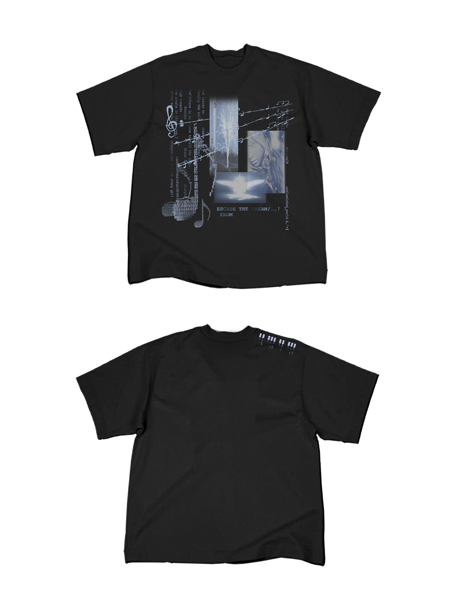 WANNA LAB Front Shoulder Breathable Cool Tee
