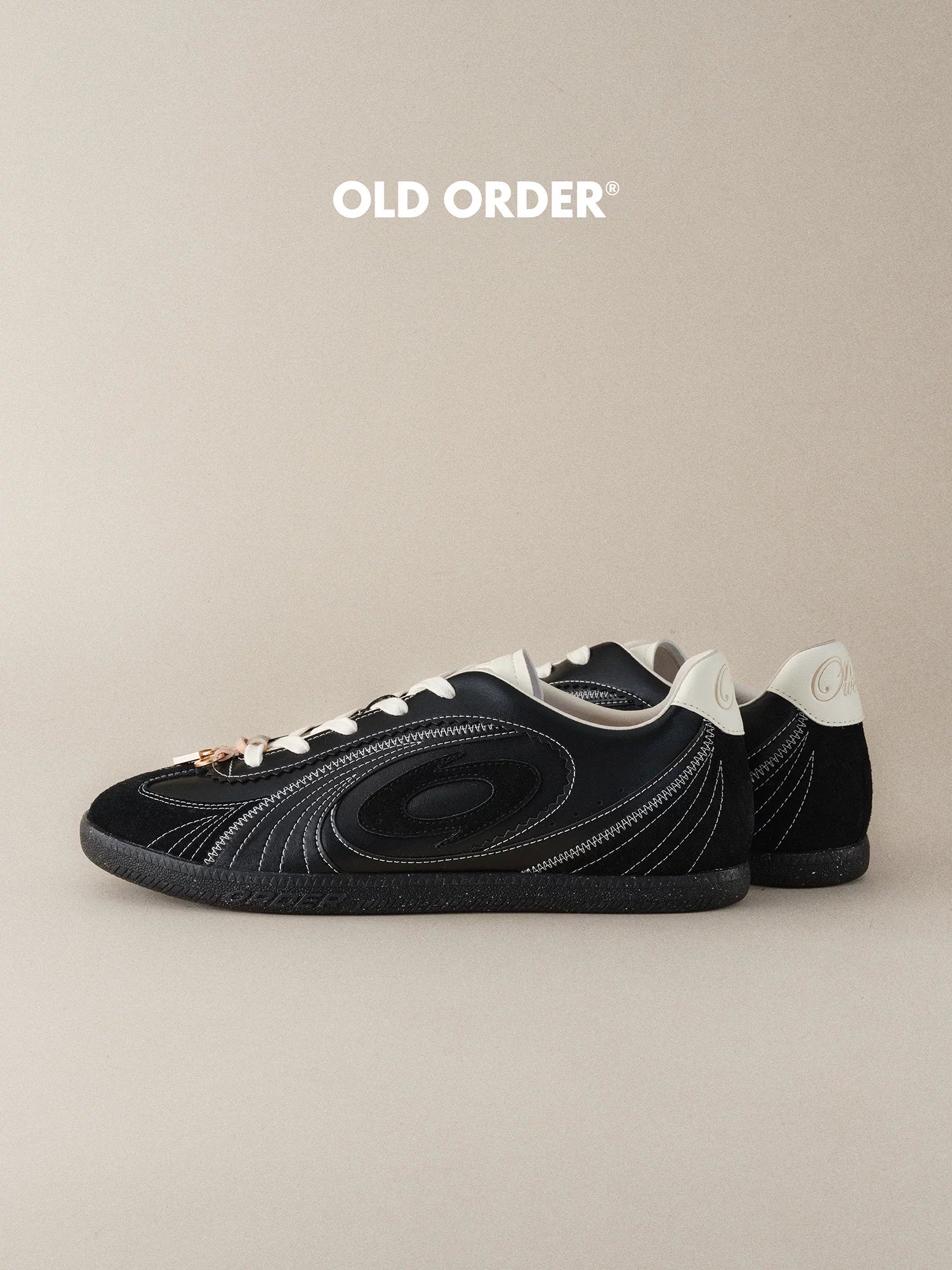 OLD ORDER Leather Retro Training Sneaker