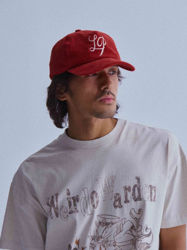 LIBERAFIT Corduroy Embroidered Baseball Cap