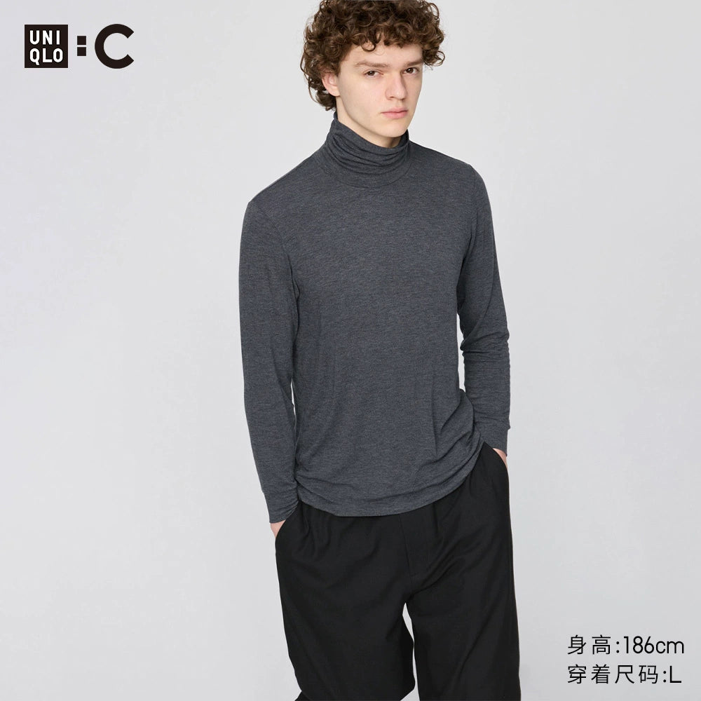 Uniqlo Casual Lapel Warm Long Sleeves