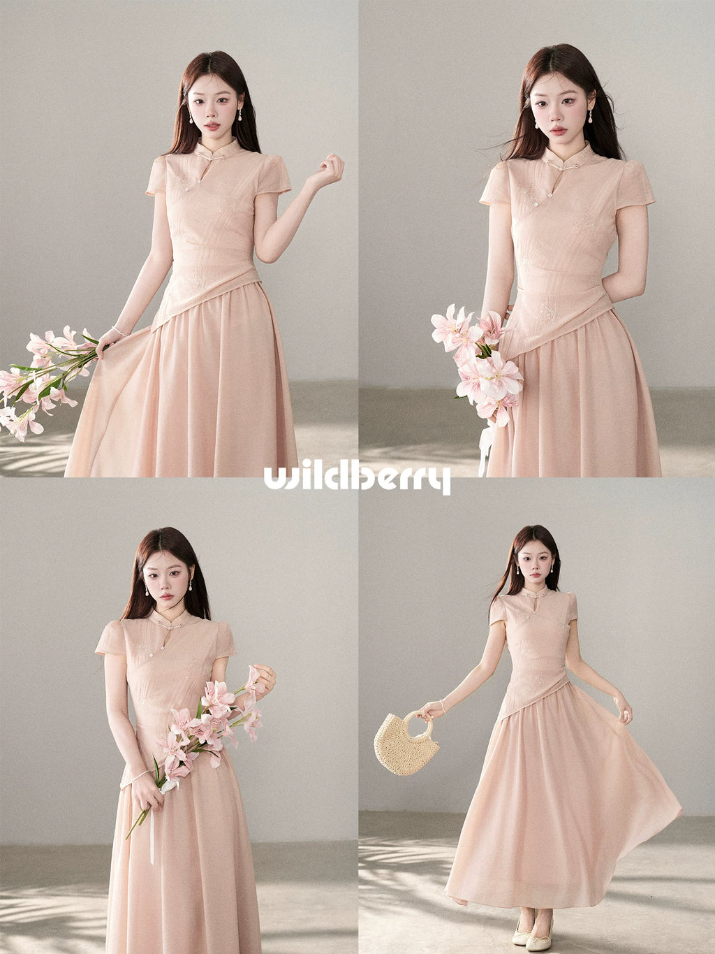 Wildberry Unique Chic Temperament Long Skirt