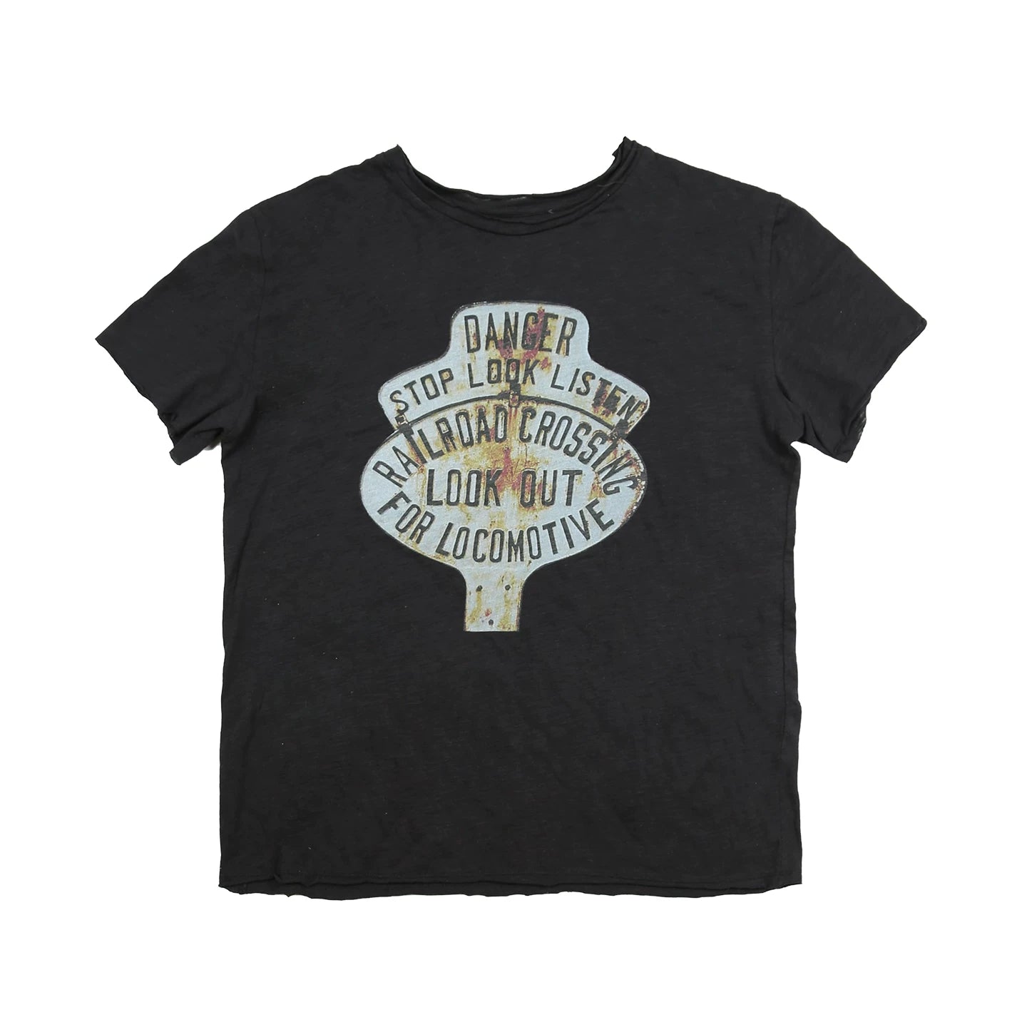 TREClub Vintage Anchor Print Casual Tee
